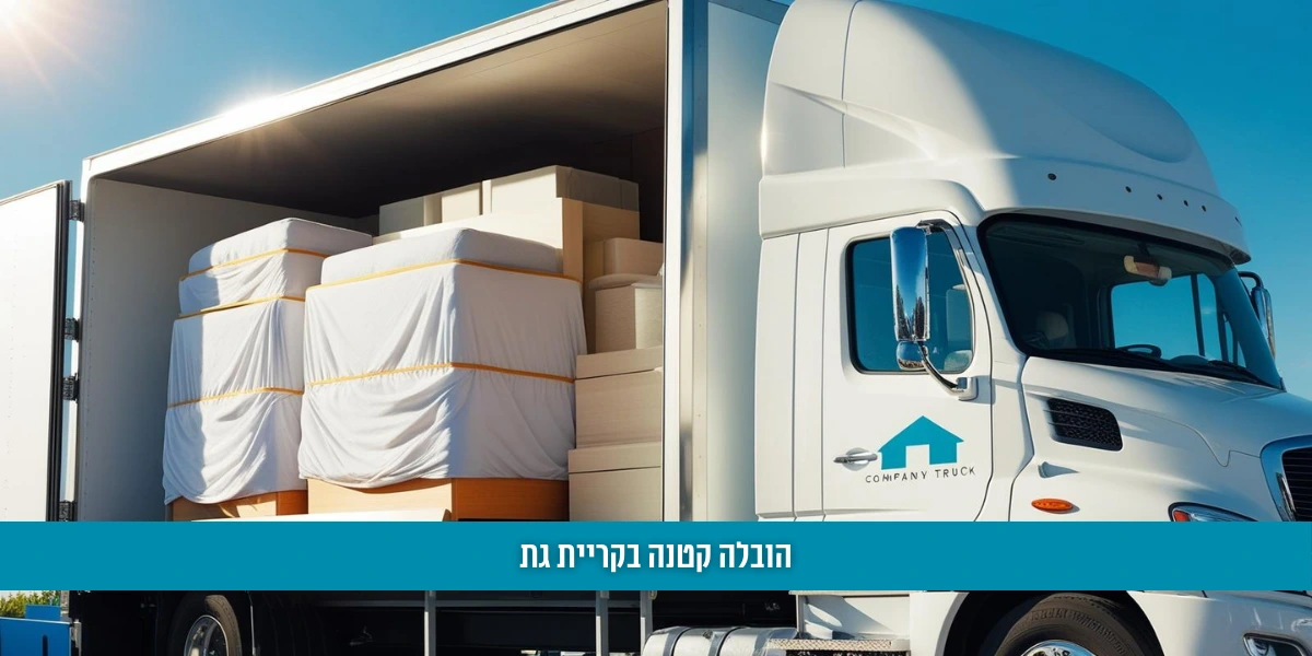 הובלה קטנה בקריית גת
